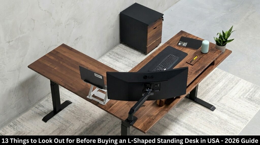 13 Things to Look Out for Before Buying an L-Shaped Standing Desk in the USA - 2026 Guide